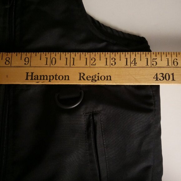 Athletech Snow Ski Bibs Youth Medium (8) Black Poly Boy/Girl Zip Pockets NWOT - Picture 11 of 13